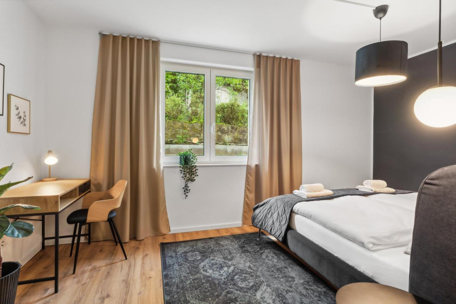 Deluxe In Mit Parkplatz Und Terrasse Apartment